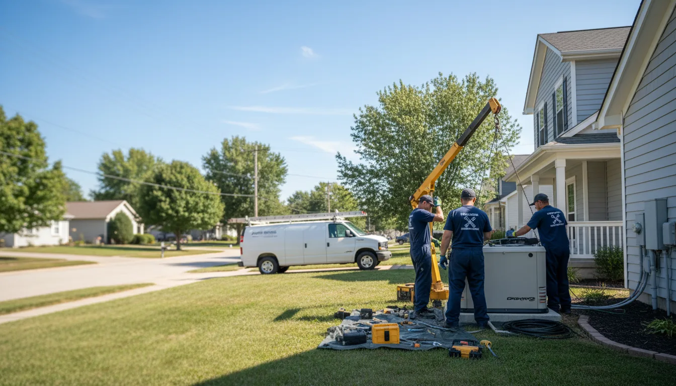 Generator Installation in Saint Donatus, IA near me